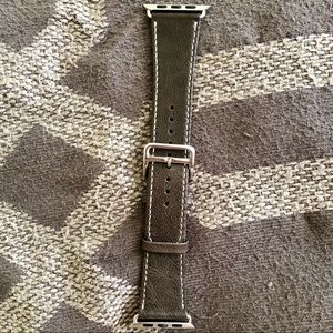 Brown Leather Apple Watch Band 42mm
